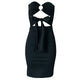 Summer New Sexy Bare Shoulder Starppy Front Sexy Midi Dress #Black #Strapless SA-BLL36231-2 Fashion Dresses and Midi Dress by Sexy Affordable Clothing