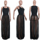 Real Studded Sheer Beaded Mesh Pop Dress #Black #Mesh #Tank SA-BLL51435-1 Fashion Dresses and Maxi Dresses by Sexy Affordable Clothing