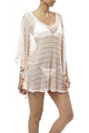 Fashion Nude Short Knit Beach Kaftan  SA-BLL38410 Sexy Swimwear and Cover-Ups & Beach Dresses by Sexy Affordable Clothing