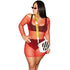 Mesh Barbie Thingz Red Babydoll #Mesh #Flexible