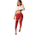 Fashion Printed Sports And Leisure Pants With Pocket #Red SA-BLL478-3 Women's Clothes and Pants and Shorts by Sexy Affordable Clothing