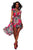 Gorgeous Rhodo Print Boho Summer Sun Dress BeachSA-BLL5057-3 Sexy Lingerie and Gowns & Long Dresses by Sexy Affordable Clothing