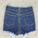 Sexy Ripped Hole Blue Short Jeans #Denim SA-BLL660 Women's Clothes and Jeans by Sexy Affordable Clothing