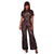 Gizi Black Lace Nude Illusion Jumpsuit #Jumpsuit #Black SA-BLL55376-3 Women's Clothes and Jumpsuits & Rompers by Sexy Affordable Clothing