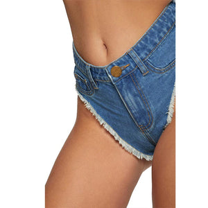 DJ Denim Thong #Denim SA-BLL717-2 Women's Clothes and Jeans by Sexy Affordable Clothing