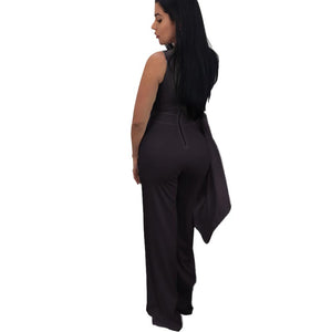 One Shoulder Plain Jumpsuit #One Shoulder SA-BLL55387-3 Women's Clothes and Jumpsuits & Rompers by Sexy Affordable Clothing