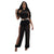 Kiera Mesh Halter Jumper #Black SA-BLL55336-2 Women's Clothes and Jumpsuits & Rompers by Sexy Affordable Clothing