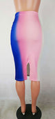 Wide Striped Colorful Sheath Skirt #Striped #Colorful SA-BLL641 Women's Clothes and Skirts & Petticoat by Sexy Affordable Clothing