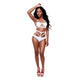 White Seduction Cut Out Bikini #White # SA-BLL32603-1 Sexy Swimwear and Bikini Swimwear by Sexy Affordable Clothing