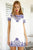 New Summer Cute Casual Pattern Blue Floral Mini DressSA-BLL27807 Fashion Dresses and Mini Dresses by Sexy Affordable Clothing