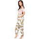 Sammie Suspender Joggers Pink/White #Camo Print #Jogger SA-BLL55489-2 Women's Clothes and Jumpsuits & Rompers by Sexy Affordable Clothing