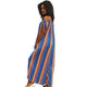 Off Shoulder Striped Tube Jumpsuit #Off Shoulder #Striped SA-BLL55572-1 Women's Clothes and Jumpsuits & Rompers by Sexy Affordable Clothing