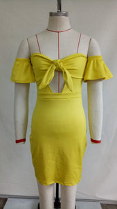 Sexy Sweetheart Bandage Bodycon Dress With Details #Yellow #Strapless #Bandage SA-BLL282477-1 Fashion Dresses and Bodycon Dresses by Sexy Affordable Clothing