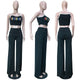 High Waist Wide Leg Pants #High Waist #Wide Leg SA-BLL738-2 Women's Clothes and Pants and Shorts by Sexy Affordable Clothing