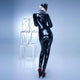 PVC Leather Wet Look Zipper Sexy Catwoman #Black #Clubwear SA-BLL60815-1 Sexy Lingerie and Leather and PVC Lingerie by Sexy Affordable Clothing