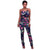 Danika Navy-Blue Floral Print Two Piece Set #Two Piece Set #Pant Set SA-BLL28241-1 Sexy Clubwear and Pant Sets by Sexy Affordable Clothing