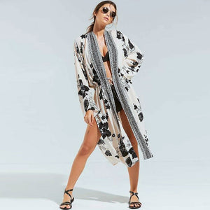 Long Sleeve Beach Coverup Cardigan #Cardigan #Long Sleeve SA-BLL38493 Sexy Swimwear and Cover-Ups & Beach Dresses by Sexy Affordable Clothing