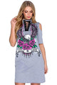 Rock and Roll - Grey  SA-BLL28184-1 Fashion Dresses and Mini Dresses by Sexy Affordable Clothing