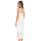 Summer Beach Brooklyn Midi Dress In White One Size #Knitting #Knit #Vest SA-BLL38287-1 Sexy Swimwear and Cover-Ups & Beach Dresses by Sexy Affordable Clothing
