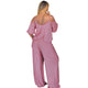 Cold Shoulder Mini Stripe Jumpsuit #Striped #Straps SA-BLL55595-2 Women's Clothes and Jumpsuits & Rompers by Sexy Affordable Clothing
