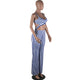 Casual V Neck Striped One-piece Jumpsuits #V Neck #Striped SA-BLL55523-1 Women's Clothes and Jumpsuits & Rompers by Sexy Affordable Clothing