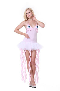 Pretty Pink Halter Tutu Silk Ribbon Dancing Dress  SA-BLL15202 Fashion Dresses and Mini Dresses by Sexy Affordable Clothing
