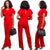 Plain Color Jumpsuits With Ruffles Sleeves #Ruffles Sleeves #Plain Color SA-BLL55249-1 Women's Clothes and Jumpsuits & Rompers by Sexy Affordable Clothing