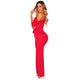 Red Off Shoulder Belted Palazzo Jumpsuit #Jumpsuit #Red SA-BLL55371-1 Women's Clothes and Jumpsuits & Rompers by Sexy Affordable Clothing