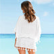 Polyester Lace Loose Beach Tunic #Lace #Tunic SA-BLL38583-1 Sexy Swimwear and Cover-Ups & Beach Dresses by Sexy Affordable Clothing