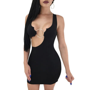 Ashley Cramp Vest Sexy Dress #Black #Vest SA-BLL2724-1 Fashion Dresses and Mini Dresses by Sexy Affordable Clothing