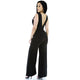 Sleeveless Jumpsuit With Wide-leg #Black #Sleeveless #Wide Leg SA-BLL55474 Women's Clothes and Jumpsuits & Rompers by Sexy Affordable Clothing