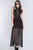 Black Netted Cut Out Mock Neck Sexy Maxi DressSA-BLL5100 Fashion Dresses and Maxi Dresses by Sexy Affordable Clothing