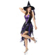 Halloween Costumes Deguisement Sexy Witch Costume #Black #Purple #Costumes SA-BLL1197 Sexy Costumes and Witch Costumes by Sexy Affordable Clothing
