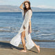 Lace Smooh Cover Up Chiffon Caftan #Lace #Chiffon SA-BLL38571 Sexy Swimwear and Cover-Ups & Beach Dresses by Sexy Affordable Clothing