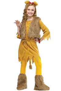 Courage Lion Child Girls Cute Halloween Costume  SA-BLL15285 Sexy Costumes and Kids Costumes by Sexy Affordable Clothing
