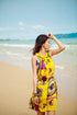 Bohemian chiffon beach dress