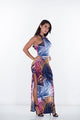 High Cut Printting Maxi Dress  SA-BLL51319 Fashion Dresses and Maxi Dresses by Sexy Affordable Clothing