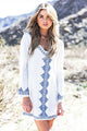 Maldives Embroidered Pattern Tunic Dress  SA-BLL38274 Sexy Swimwear and Cover-Ups & Beach Dresses by Sexy Affordable Clothing