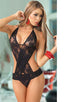 Cris Cross Teddy  SA-BLL8057-1 Sexy Lingerie and Teddys by Sexy Affordable Clothing