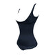 Plus Size Latex Thong Body Shaper with Full Back #Black SA-BLL42715 Sexy Lingerie and Corsets and Garters by Sexy Affordable Clothing