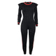 Long Sleeve Bodycon Ruffle Jumpsuit #Black #Ruffle SA-BLL55163-1 Women's Clothes and Jumpsuits & Rompers by Sexy Affordable Clothing