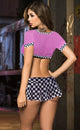 Two Pieces Skirt Sexy Sport Swimwear Set Girl  SA-BLL3005-1 Sexy Swimwear and Bikini Swimwear by Sexy Affordable Clothing