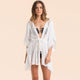 Women's Guaze Tie Front Swim Cover Up #Cardigan #Crochet SA-BLL38526 Sexy Swimwear and Cover-Ups & Beach Dresses by Sexy Affordable Clothing