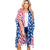 Loose American Flag Printed Kimono Cover Up #Printed #Batwing Sleeve #Flag SA-BLL38546 Sexy Swimwear and Cover-Ups & Beach Dresses by Sexy Affordable Clothing