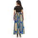 African Print Short Sleeve Blouse and Long Skirt #Short Sleeve #Two Piece #Print #Dashiki #African SA-BLL2432-5 Sexy Clubwear and Skirt Sets by Sexy Affordable Clothing