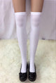 Women's Nylon White Tights Stocking #White #Stocking SA-BLL9062-2 Leg Wear and Stockings and Pantyhose and Stockings by Sexy Affordable Clothing