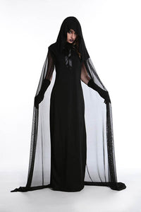 Black Women Spooky Witch Costume  SA-BLL15349 Sexy Costumes and Witch Costumes by Sexy Affordable Clothing