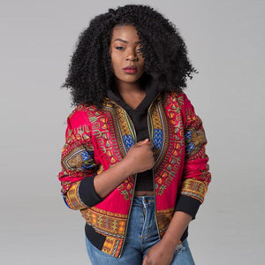 Dashiki Bomber Jacket #Top #Rhodo SA-BLL603-6 Women's Clothes and Blouses & Tops by Sexy Affordable Clothing