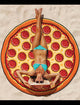 Pizza Beach Blanket  SA-BLL38350-2 Sexy Swimwear and Beach Towel by Sexy Affordable Clothing