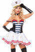 Seductive Sailor Woman Halloween Costume